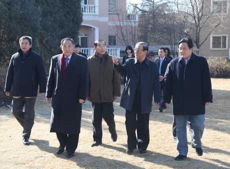 North Korean Ambassador to China Unveiled Peace Landscape Stone at Peace Garden Museum