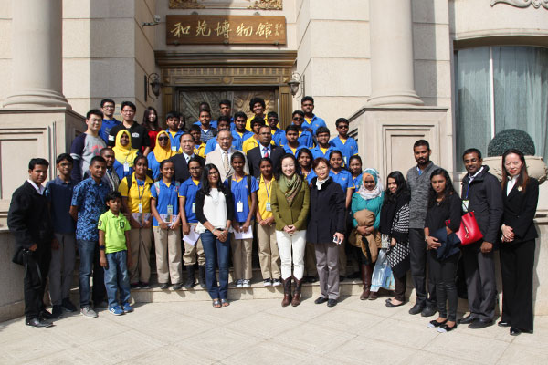 China-Maldives Cultural Exchange Program at Peace Garden Museum