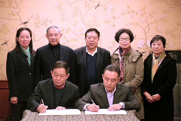 BJIPCF signed strategic agreement with  Beijing Eight Palace Handicrafts Association