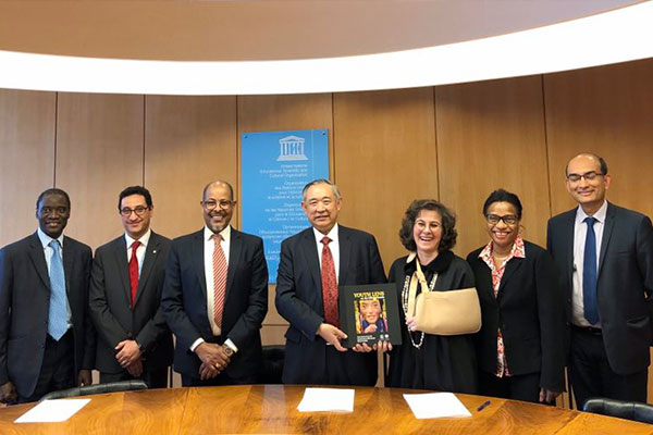 Li Ruohong Promotes Silk Roads at Conference in UNESCO