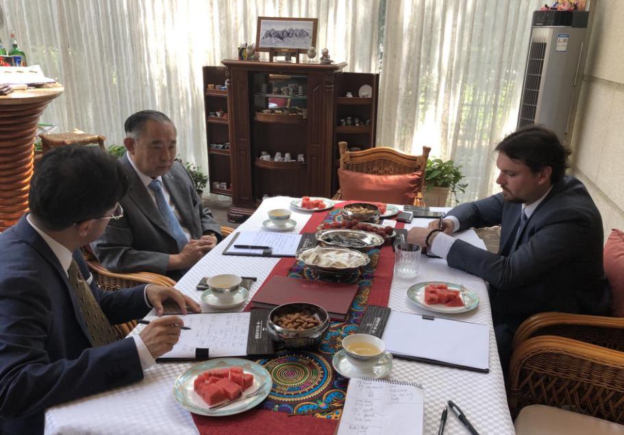 BMW Visited the Beijing International Peace Culture Foundation