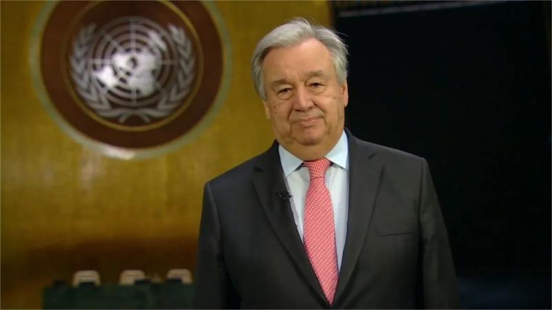 联合国秘书长古特雷斯新年致辞